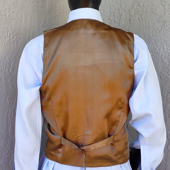 BOGARI STUDIO MEN'S (5) BUTTON LUXURY BEST VEST 🦺 - Picture 14 of 17